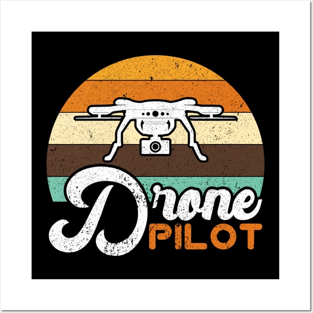 Drone Pilot Wall Art by maxcode